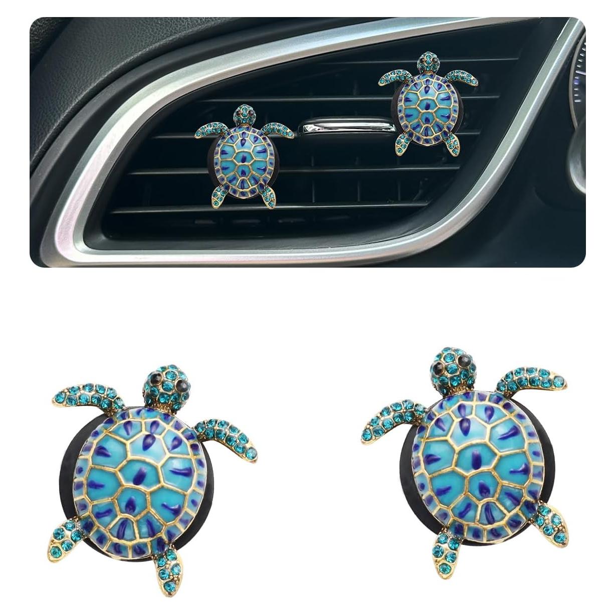 Clip de Ventilación de Coche Tortuga Azul ORIESSE - Ambientador