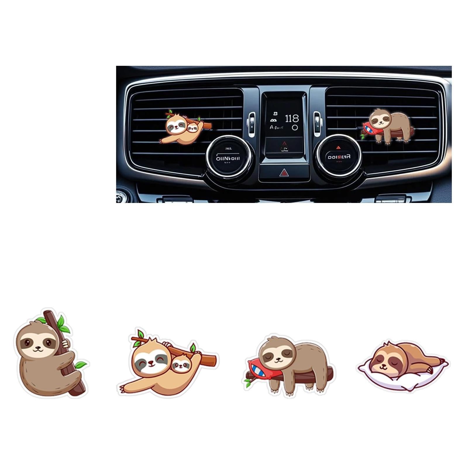 Clip Ambientador de Auto Cinpudo Ranita - Decoración Ventilación