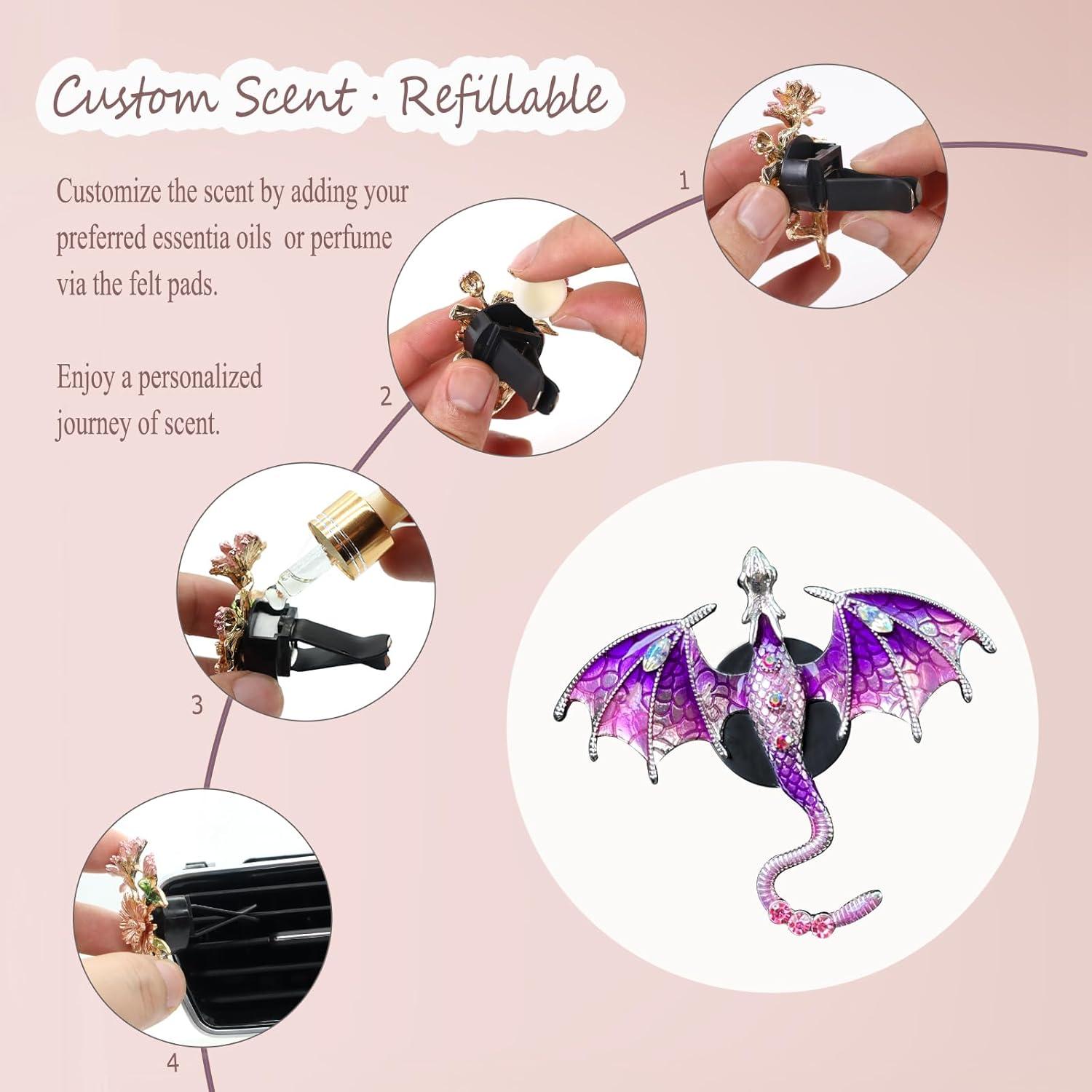 Clip de Ventilación de Auto Wyvern ORIESSE - 2 Piezas