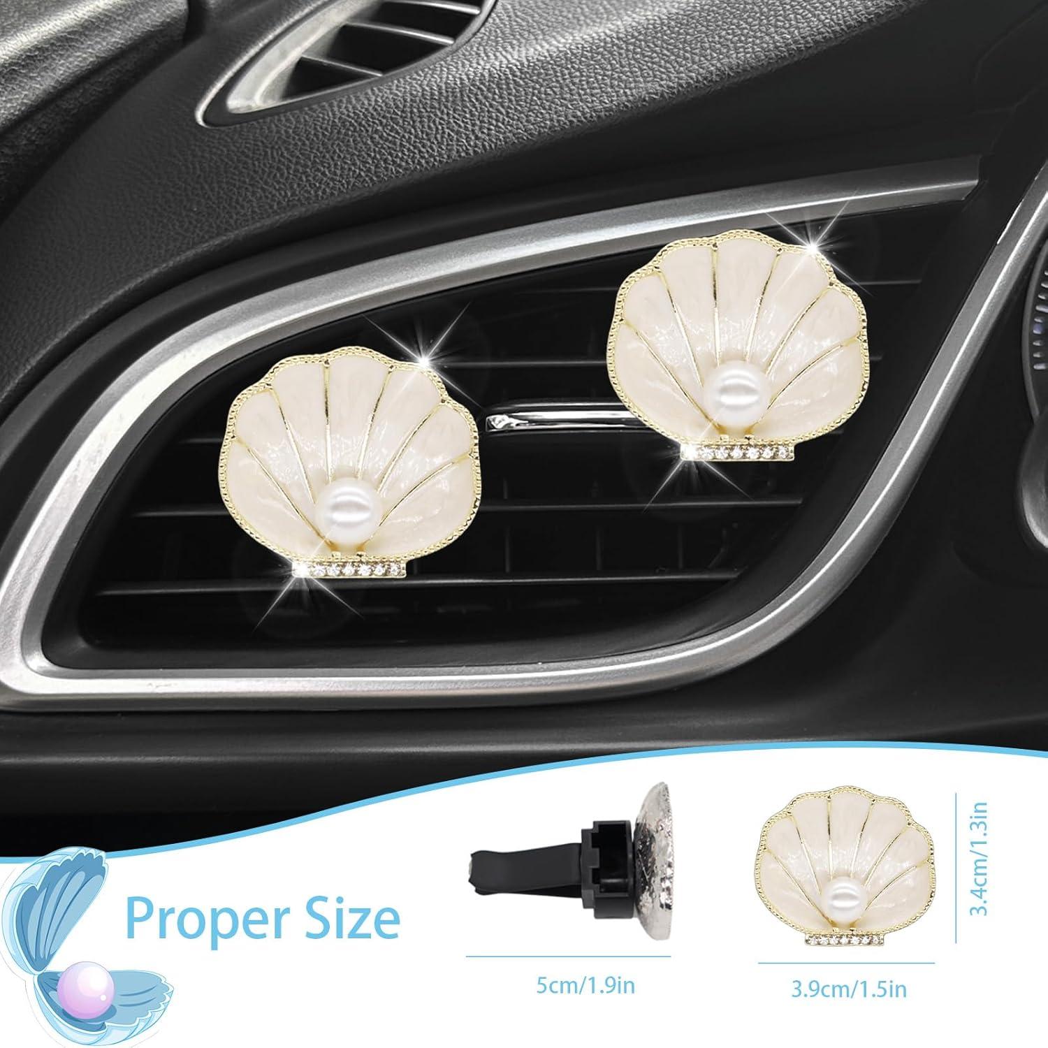 Clips de Ventilación de Auto ORIESSE con Ambientador Beige