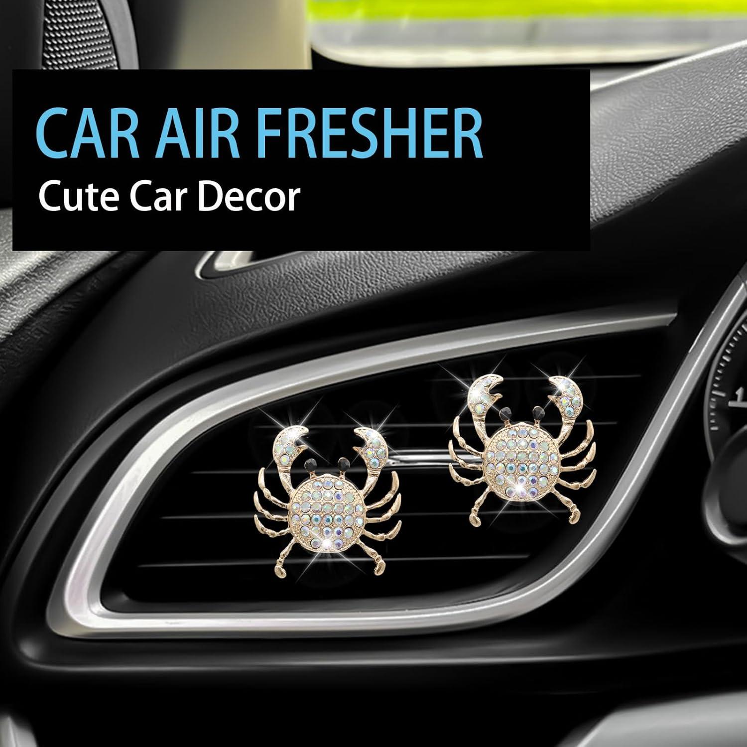 Clips de Ventilación de Coche Cangrejo ORIESSE 2pcs Decorativos