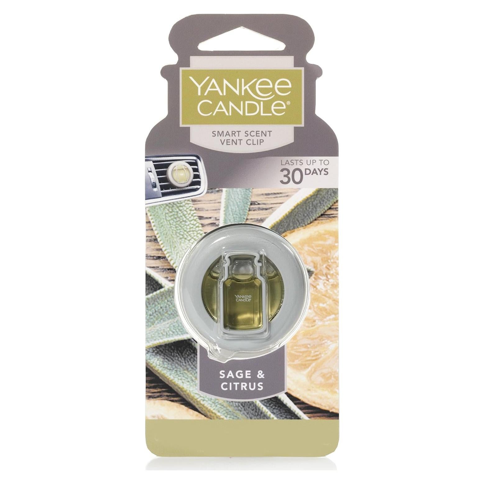 Ambientador de Coche Yankee Candle Salvia y Cítrico