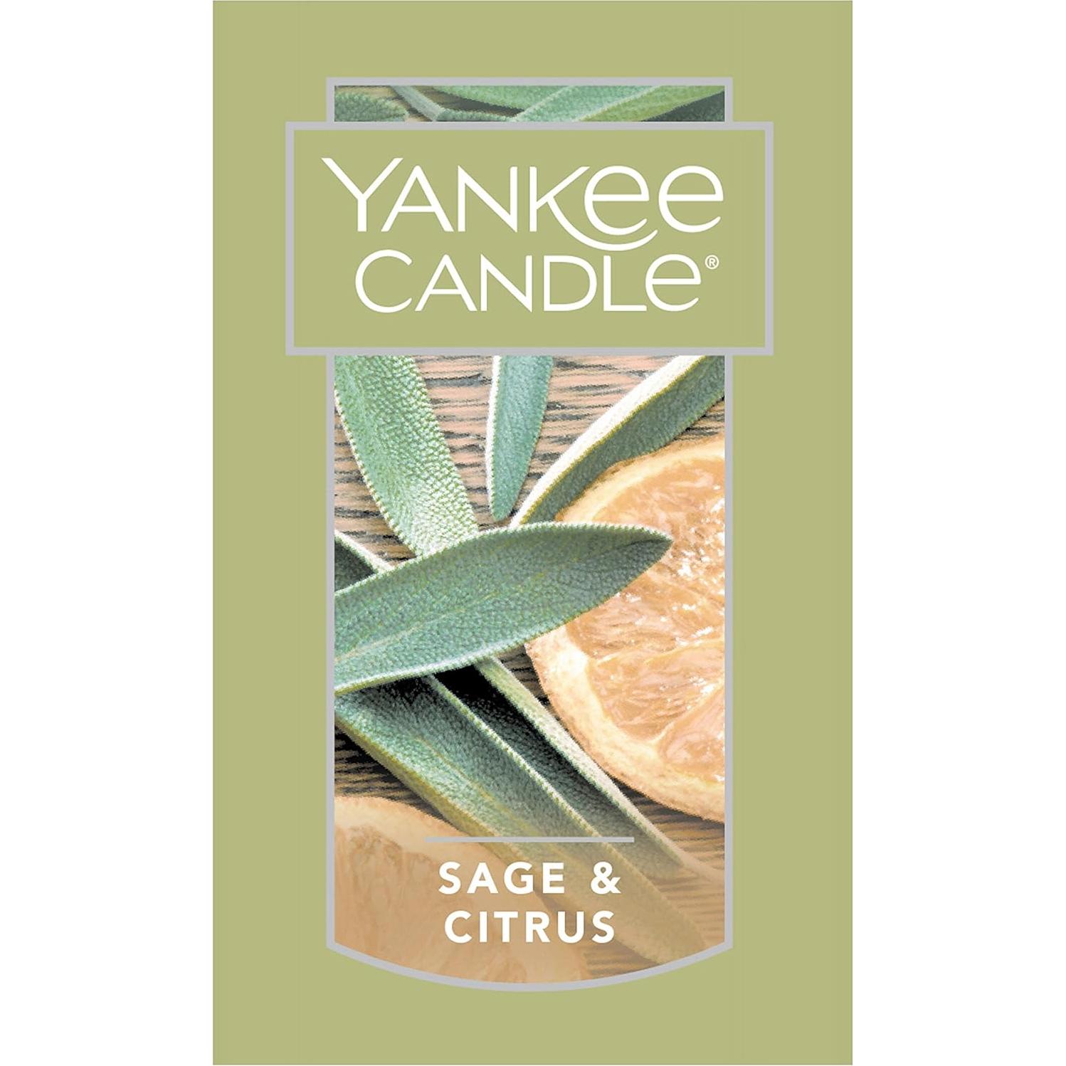 Ambientador de Coche Yankee Candle Salvia y Cítrico