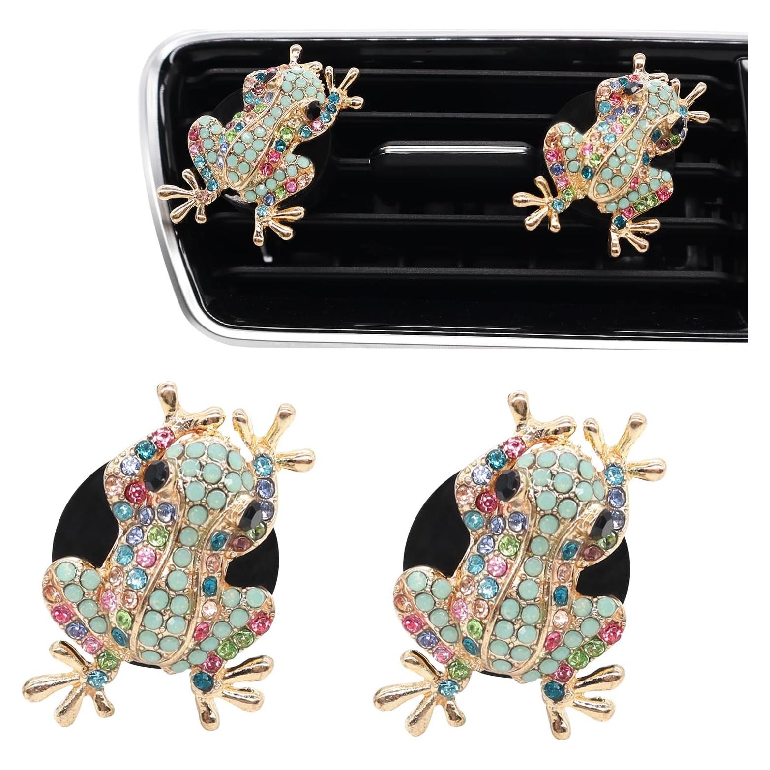 Clip de Ventilación de Coche ORIESSE Rana de Árbol 2 Pcs