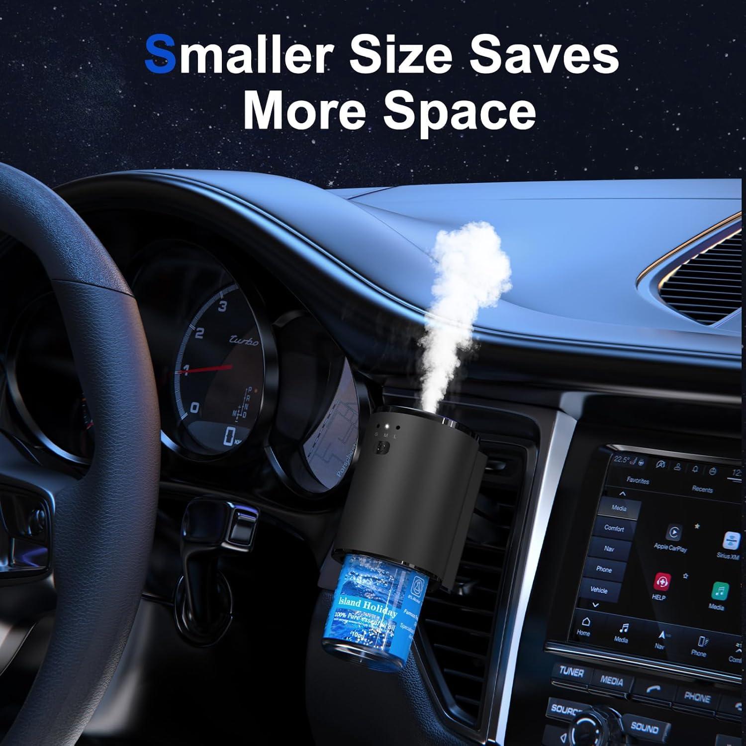 Ambientador de coche GHKIKP con 10 recargas y modos ajustables