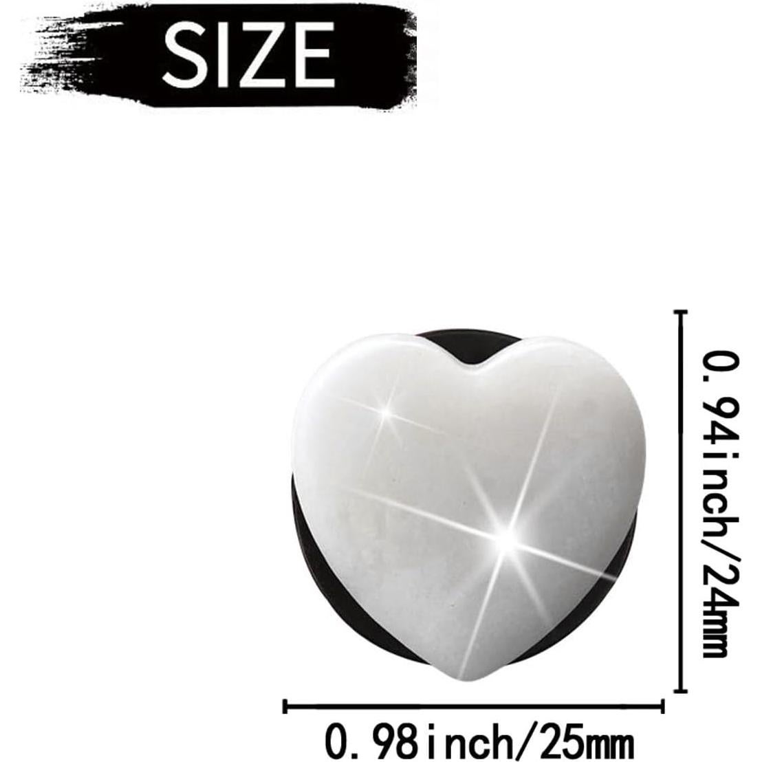 4 Clips de Ventilación en Forma de Corazón PurYupearl - Ambientadores para Auto