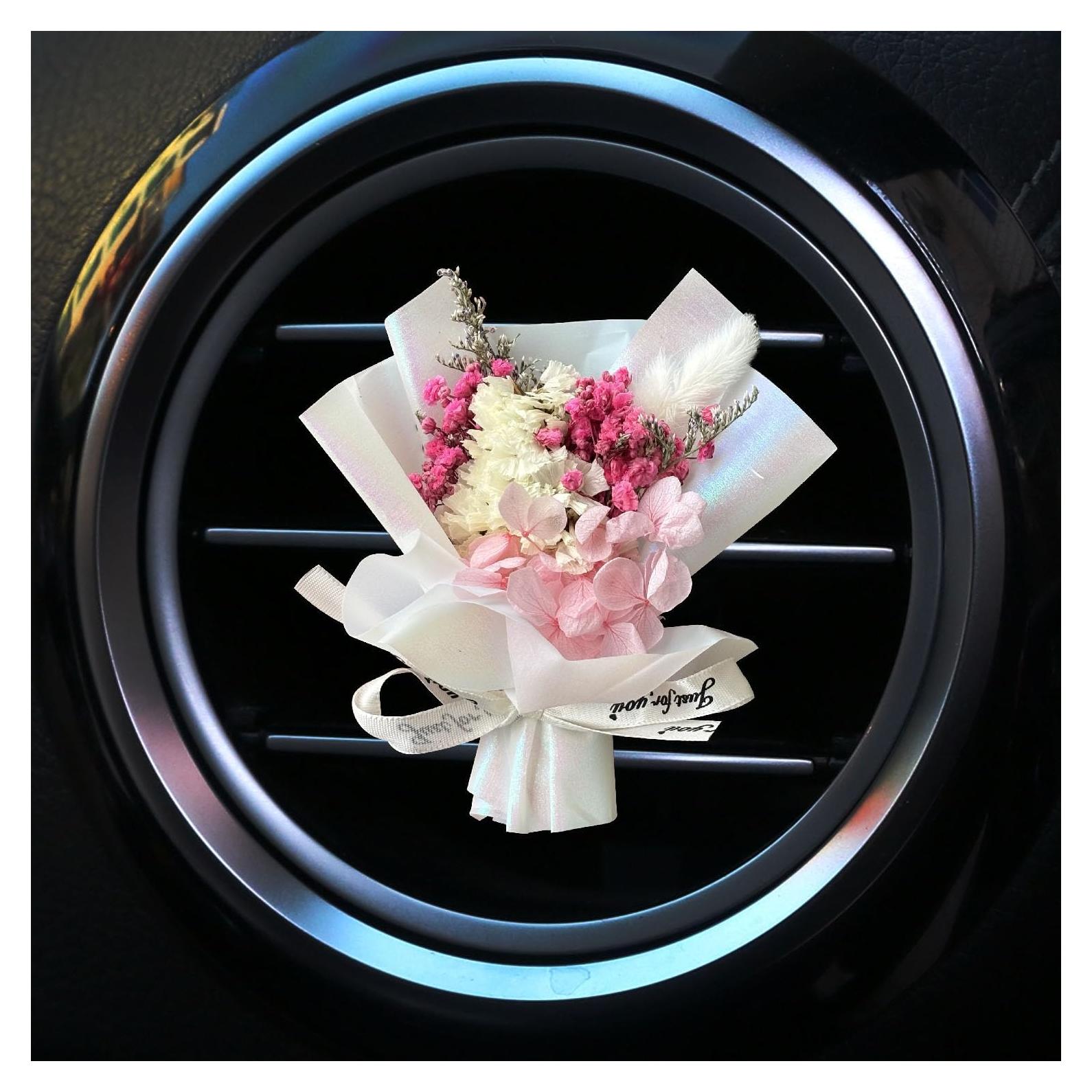 Ramo de Flores Secas Mini Galepromot para Ventilación de Coche