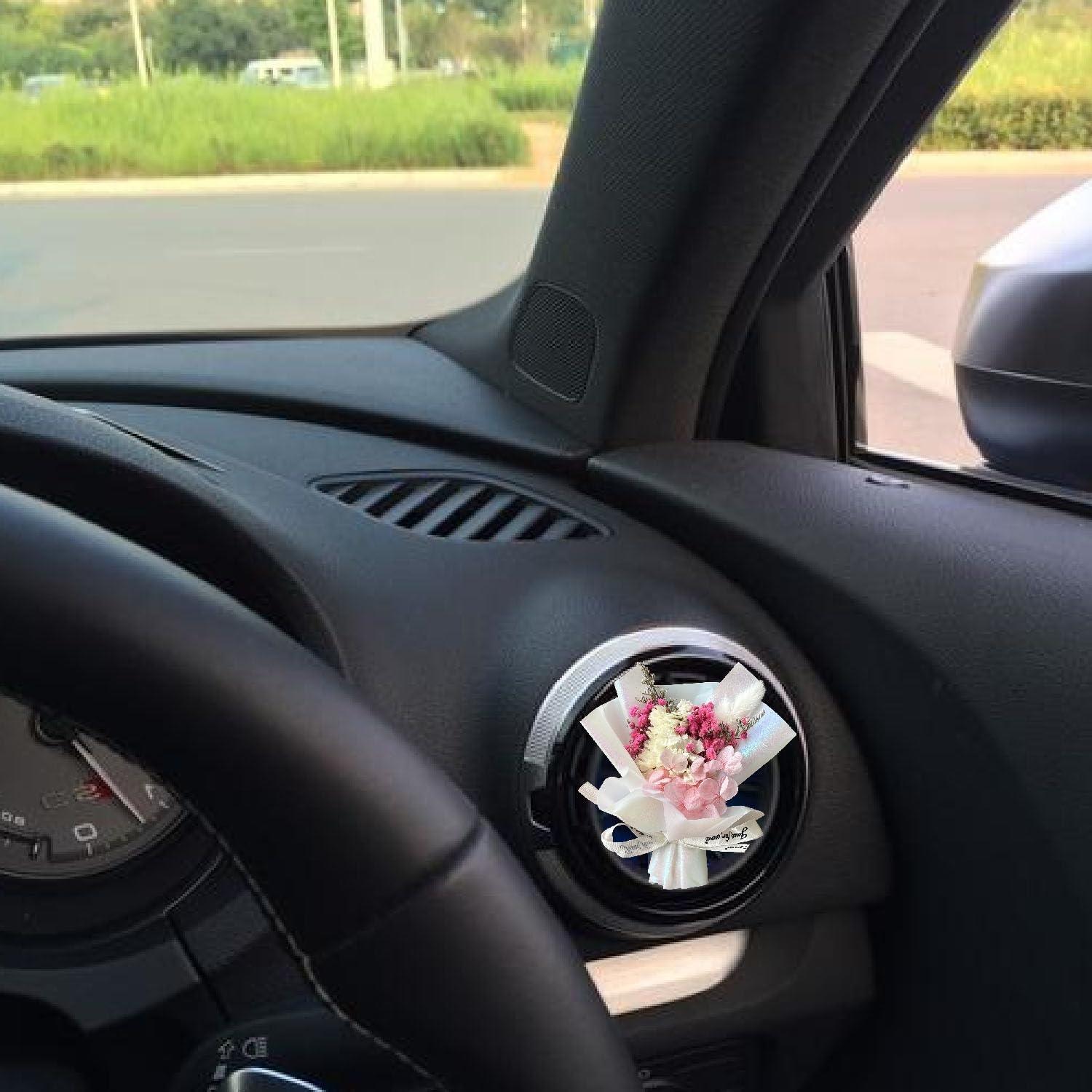 Ramo de Flores Secas Mini Galepromot para Ventilación de Coche