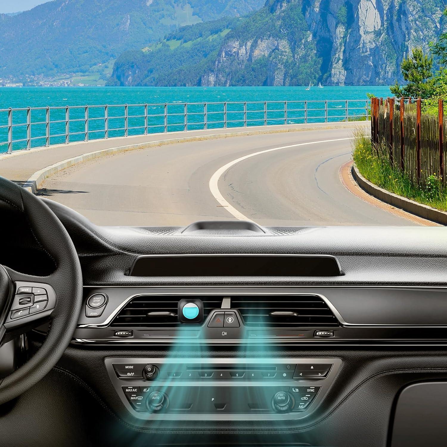 Ambientador de Aire para Coche JUSTTOP Oceánico 4 Clips 4ml