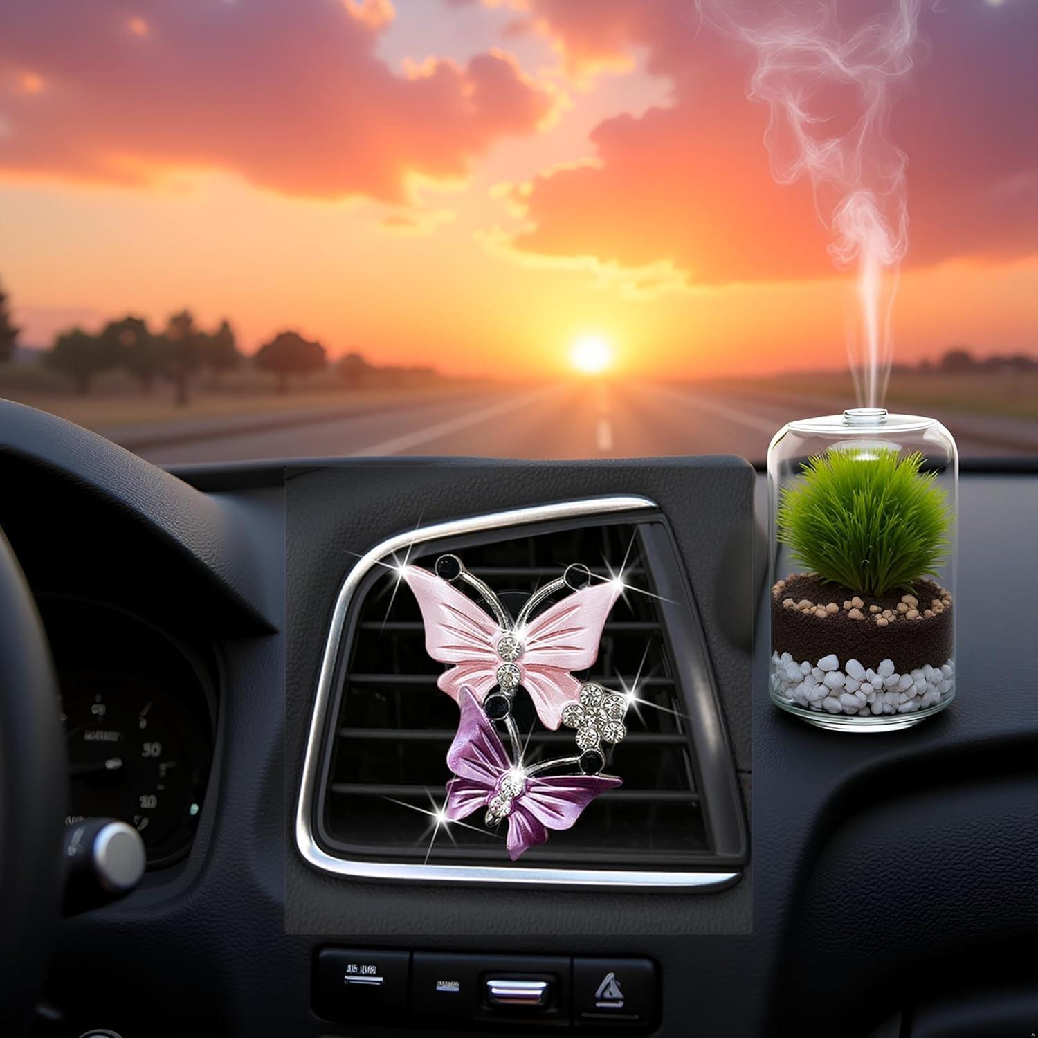 Clip de Ventilación para Ambientador de Coche Calkarsa Rosa