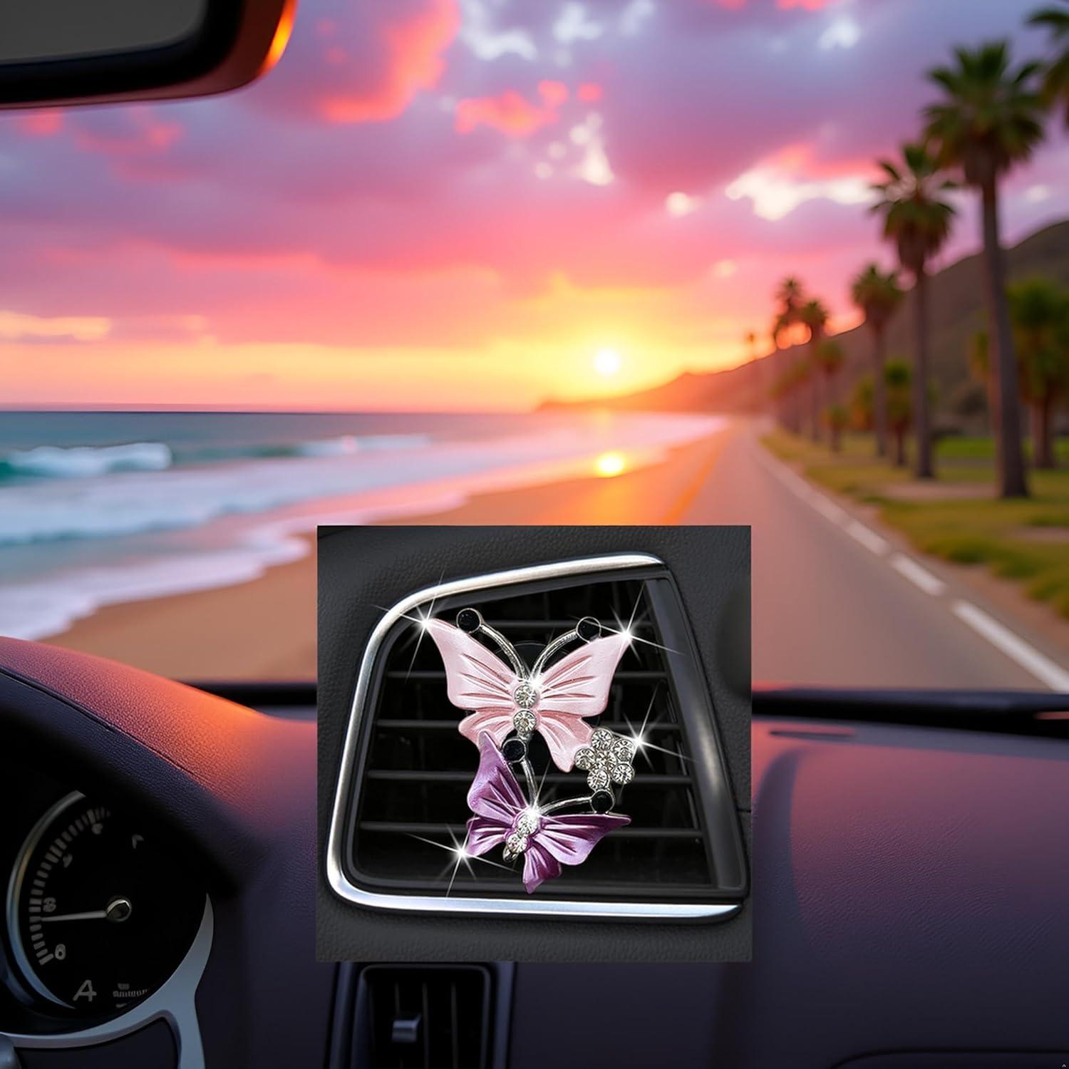 Clip de Ventilación para Ambientador de Coche Calkarsa Rosa