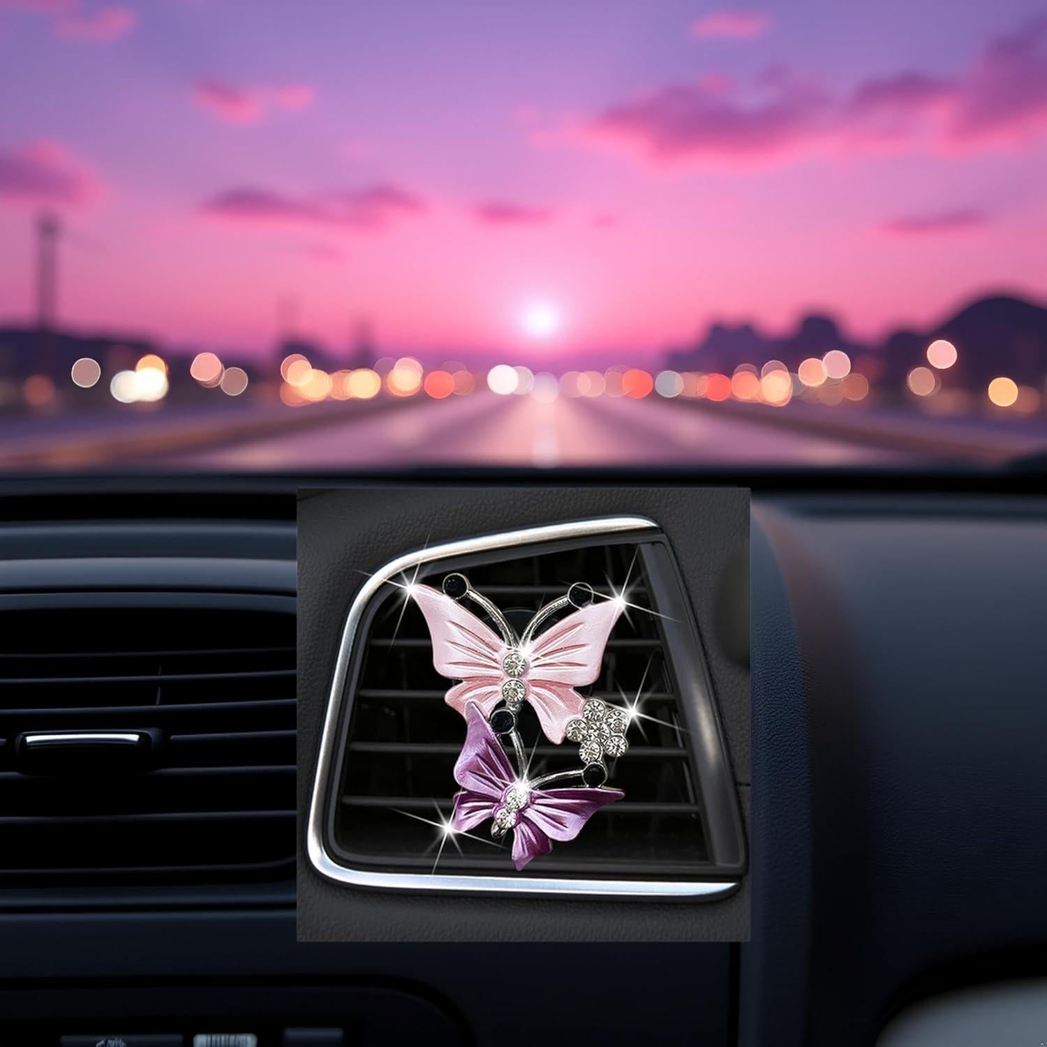 Clip de Ventilación para Ambientador de Coche Calkarsa Rosa