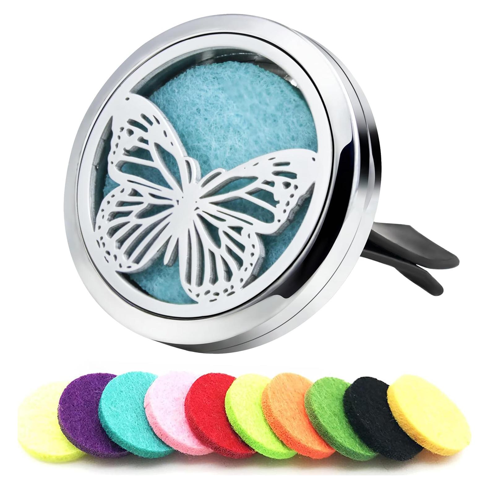 Difusor de Aceite Esencial para Auto AZNECK Mariposa 30mm