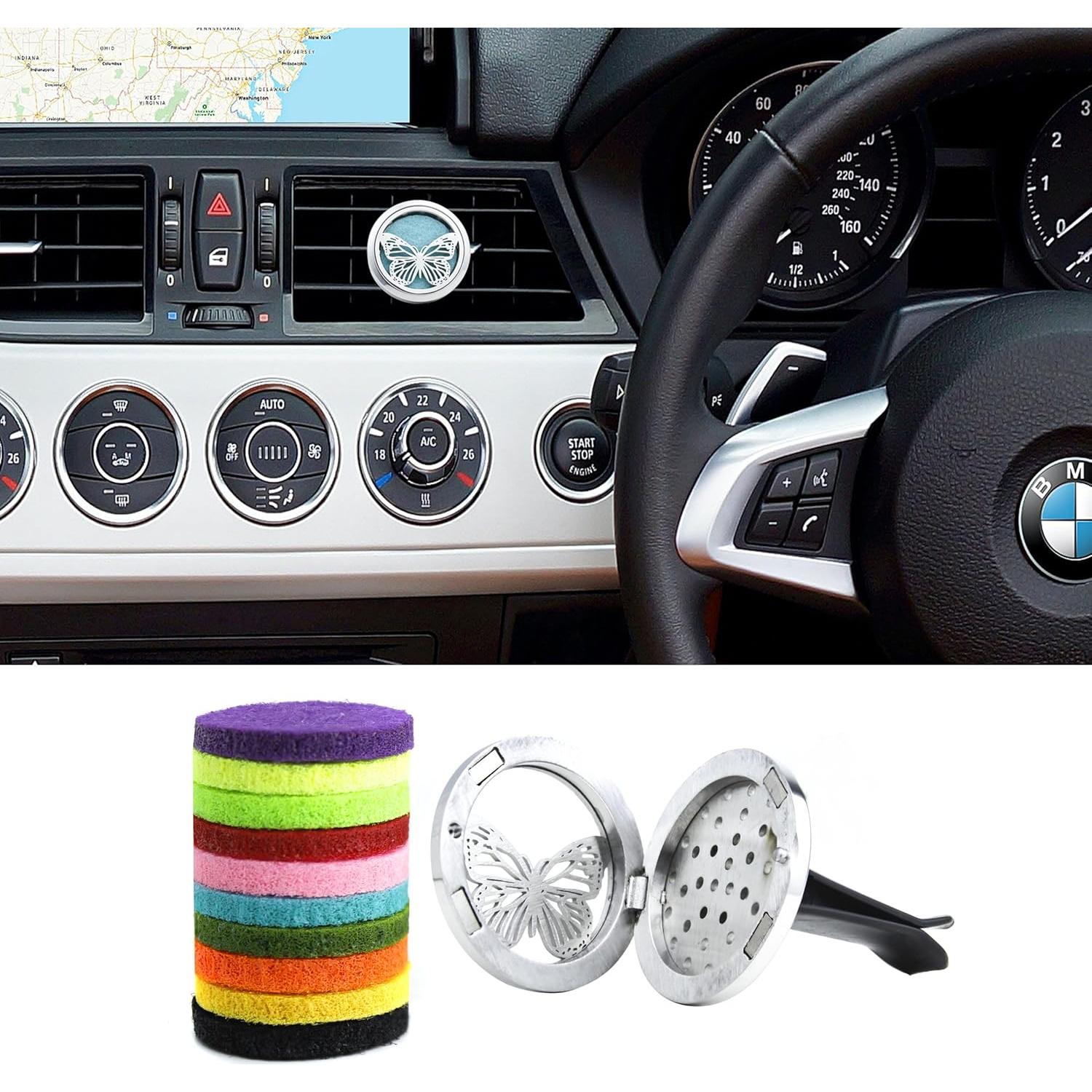 Difusor de Aceite Esencial para Auto AZNECK Mariposa 30mm