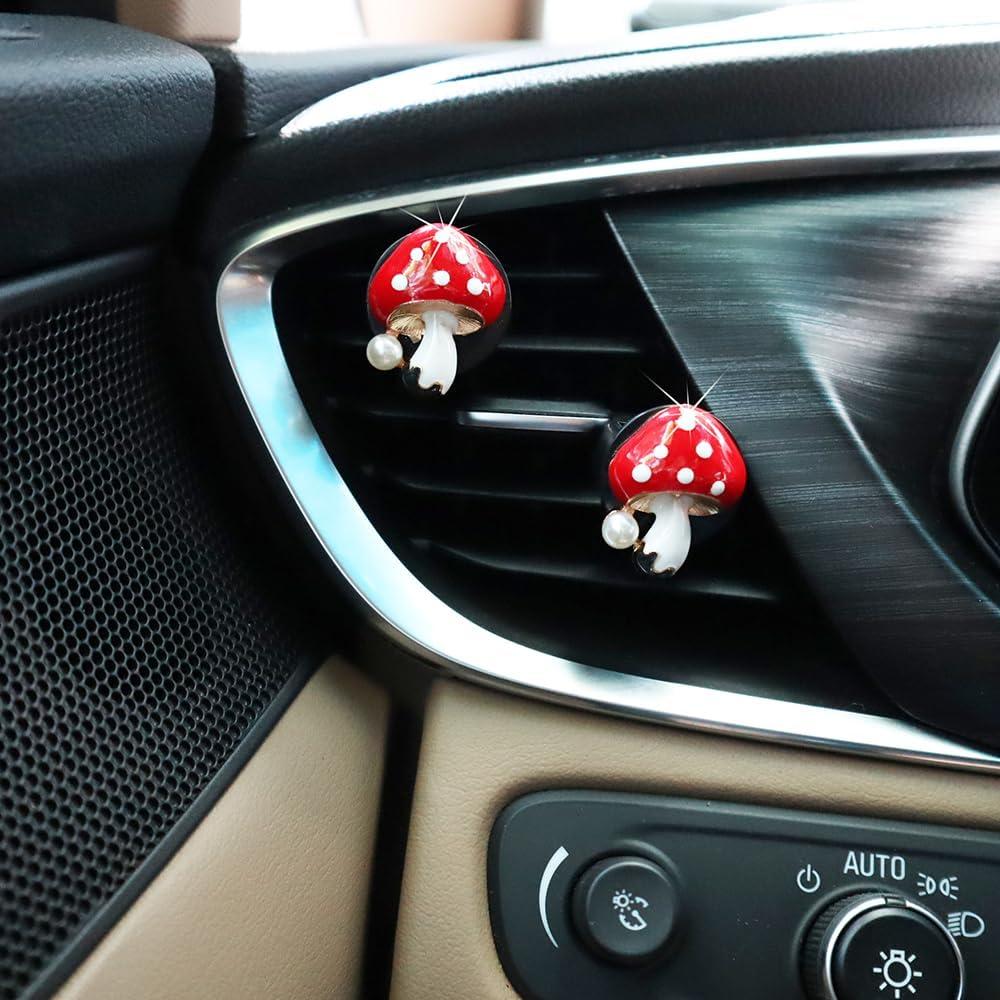 Clips Difusores de Aire para Auto ORIESSE Hongo 4pcs Aroma Floral