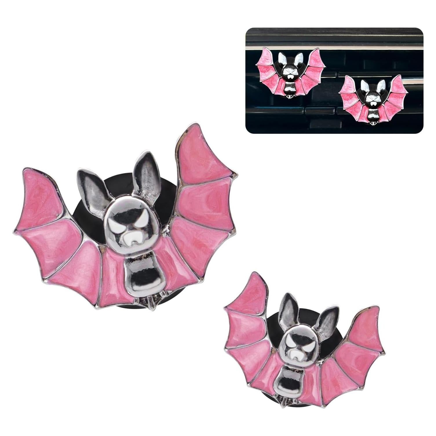 Clip de Ventilación de Murciélago ORIESSE 2pcs Ambientador Auto