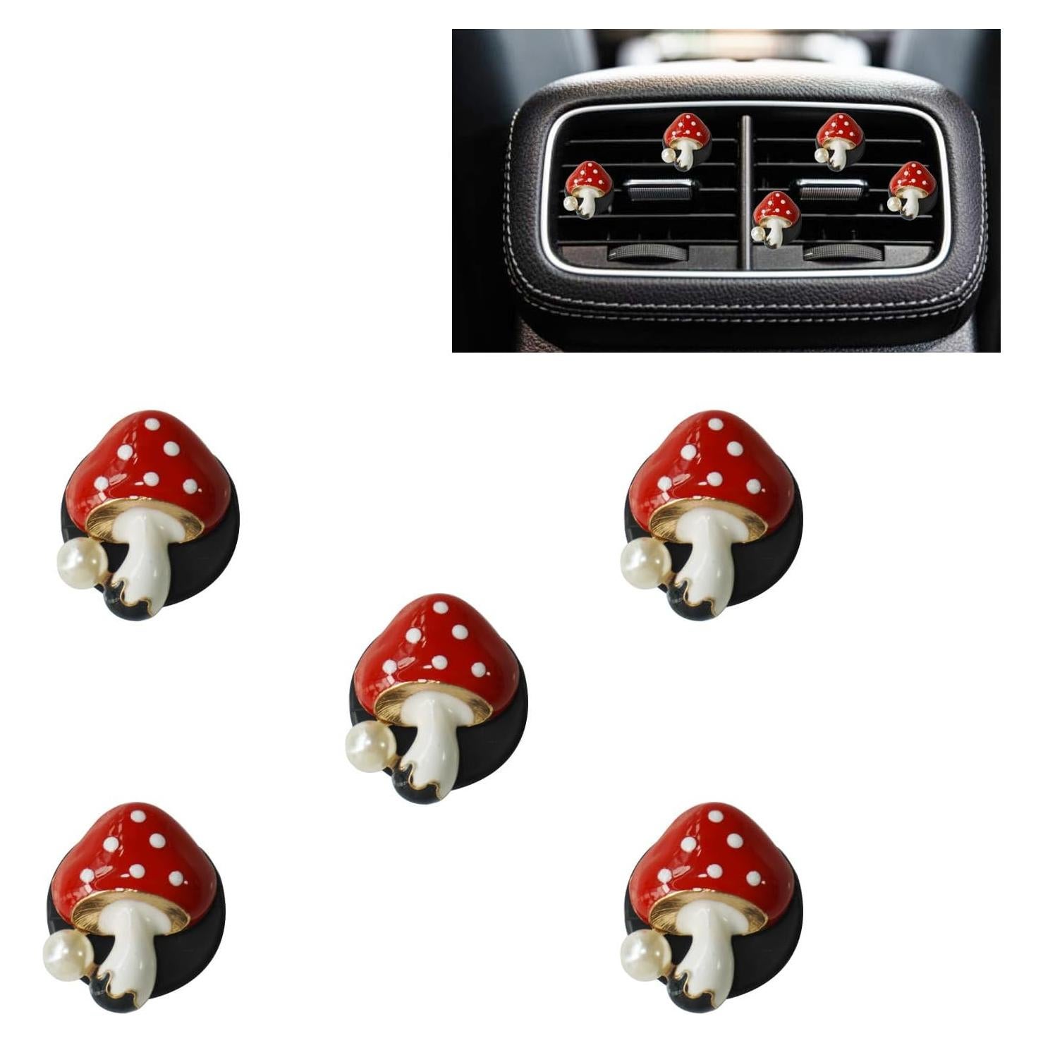 Ambientador de aire para coche XPMY en forma de hongo Fresa