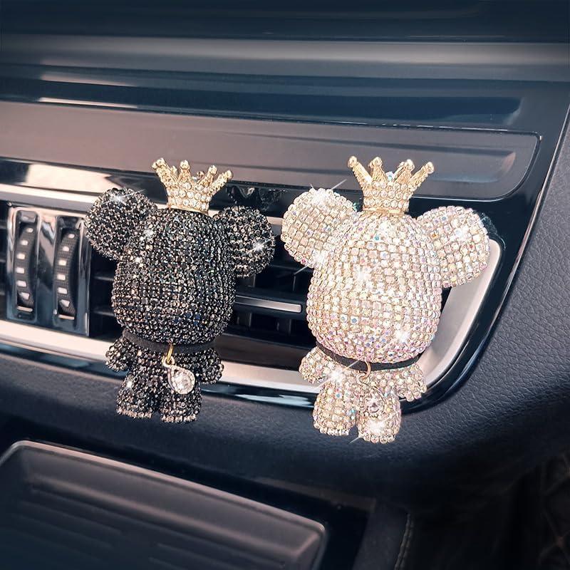 Ambientador de coche Oso de Strass XINJIAN 6.3x8cm