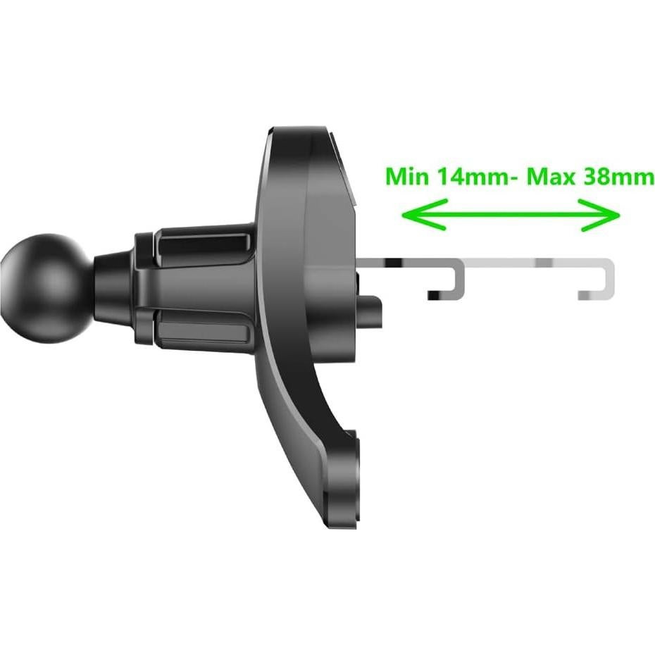 2 Clips de Ventilación de Aire para Automóvil ThtRht 17mm
