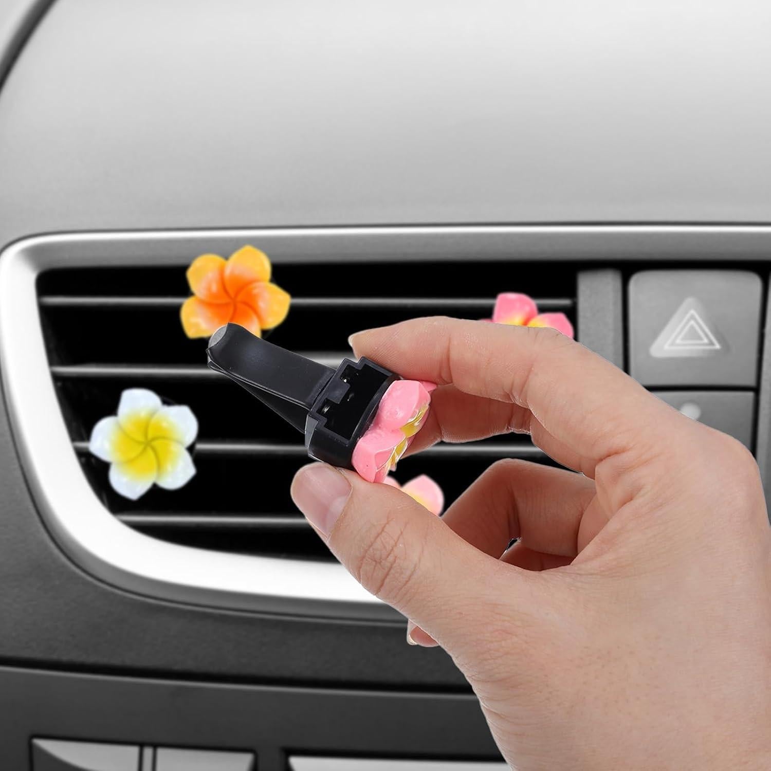 Ambientadores de Auto Floral CIATBYYJ 6 Pcs Girasoles Reutilizables