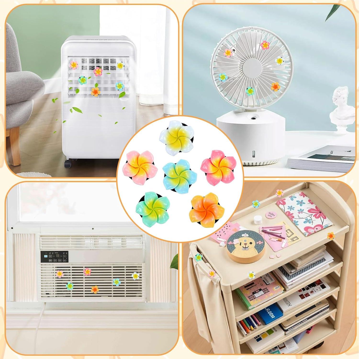 Ambientadores de Auto Floral CIATBYYJ 6 Pcs Girasoles Reutilizables