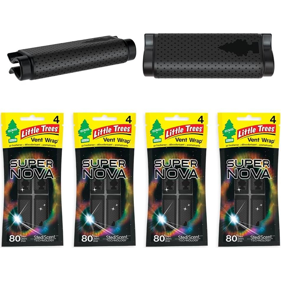 Ambientador de Auto LITTLE TREES Envoltura de Ventilación Supernova