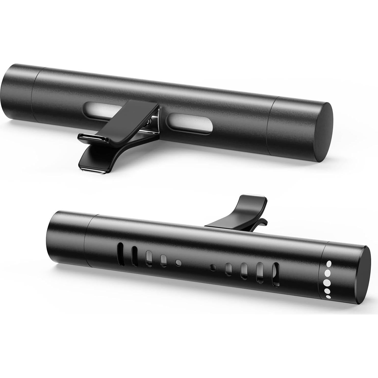 Difusor de Aceite Esencial para Auto QECQEC Negro con 12 Varillas