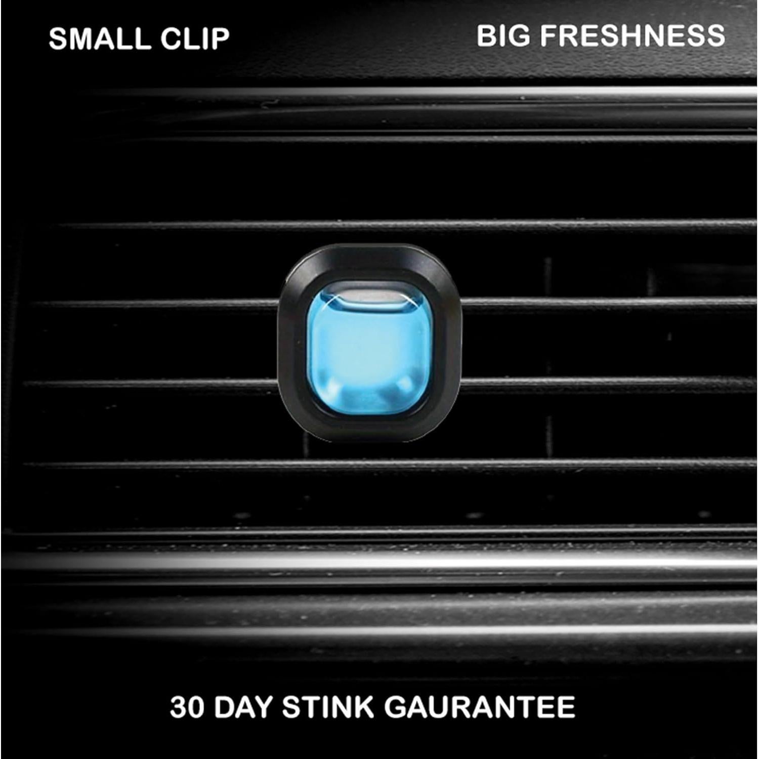 Clip Aromatizante para Auto Gran Olor Luchador - 4 Unidades Día de Lavandería