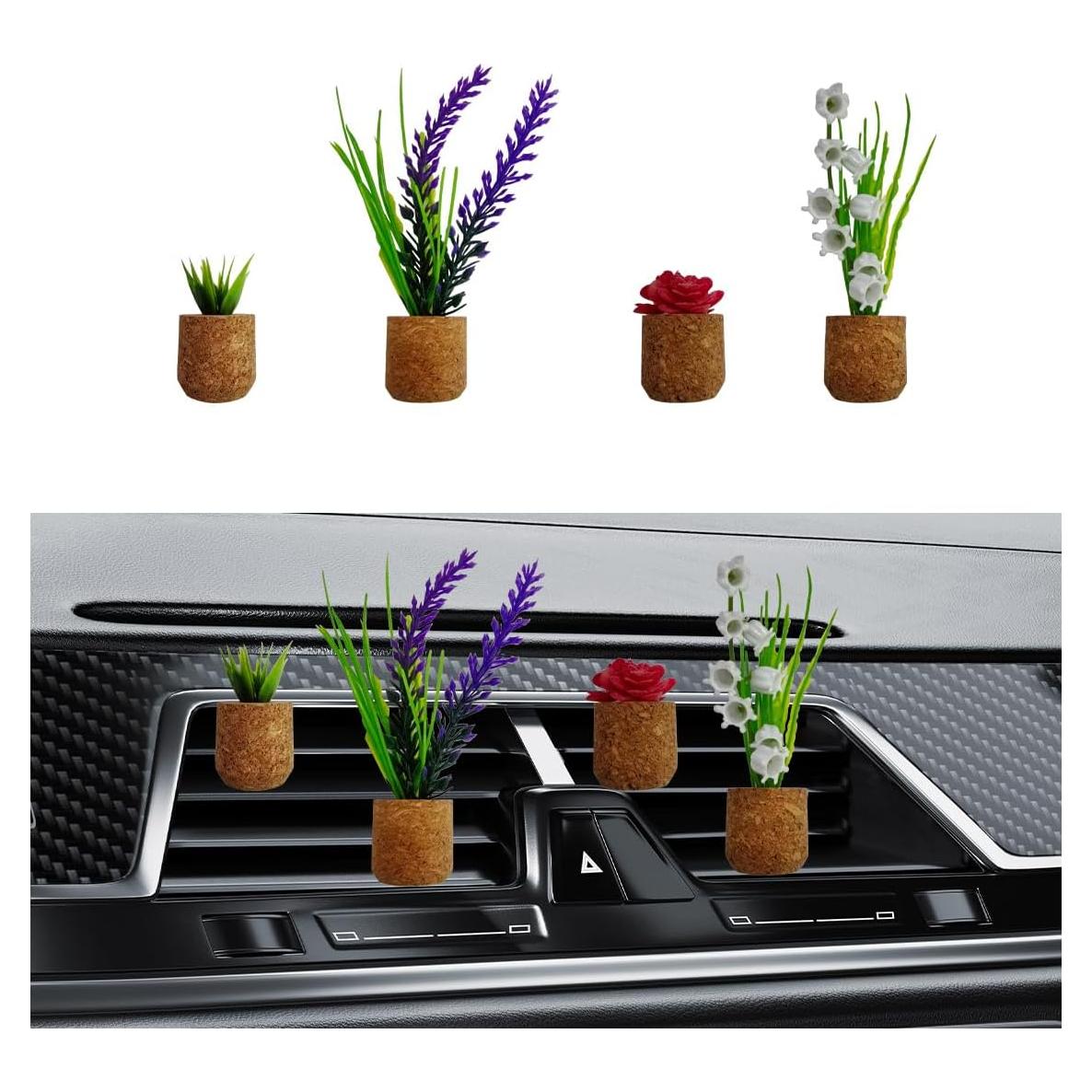 Clip de Ventilación Ambientador de Aire LAINLOY 4PCS Colorido