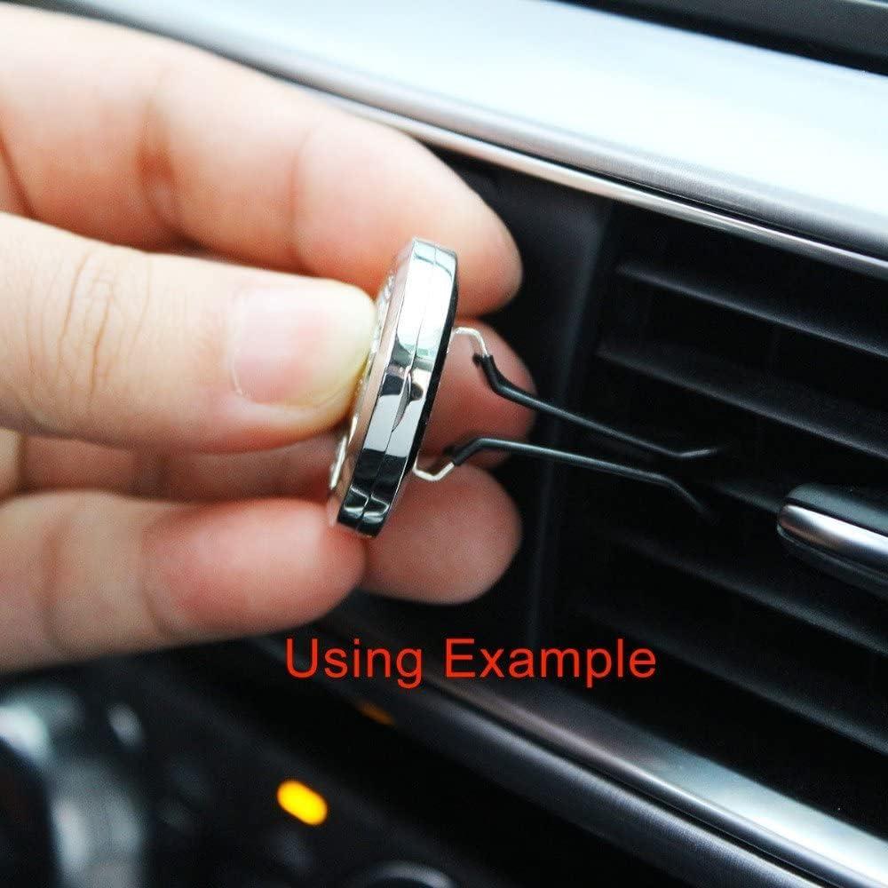 Difusor de Aromaterapia para Coche GFONDINGD 30mm 2Pcs