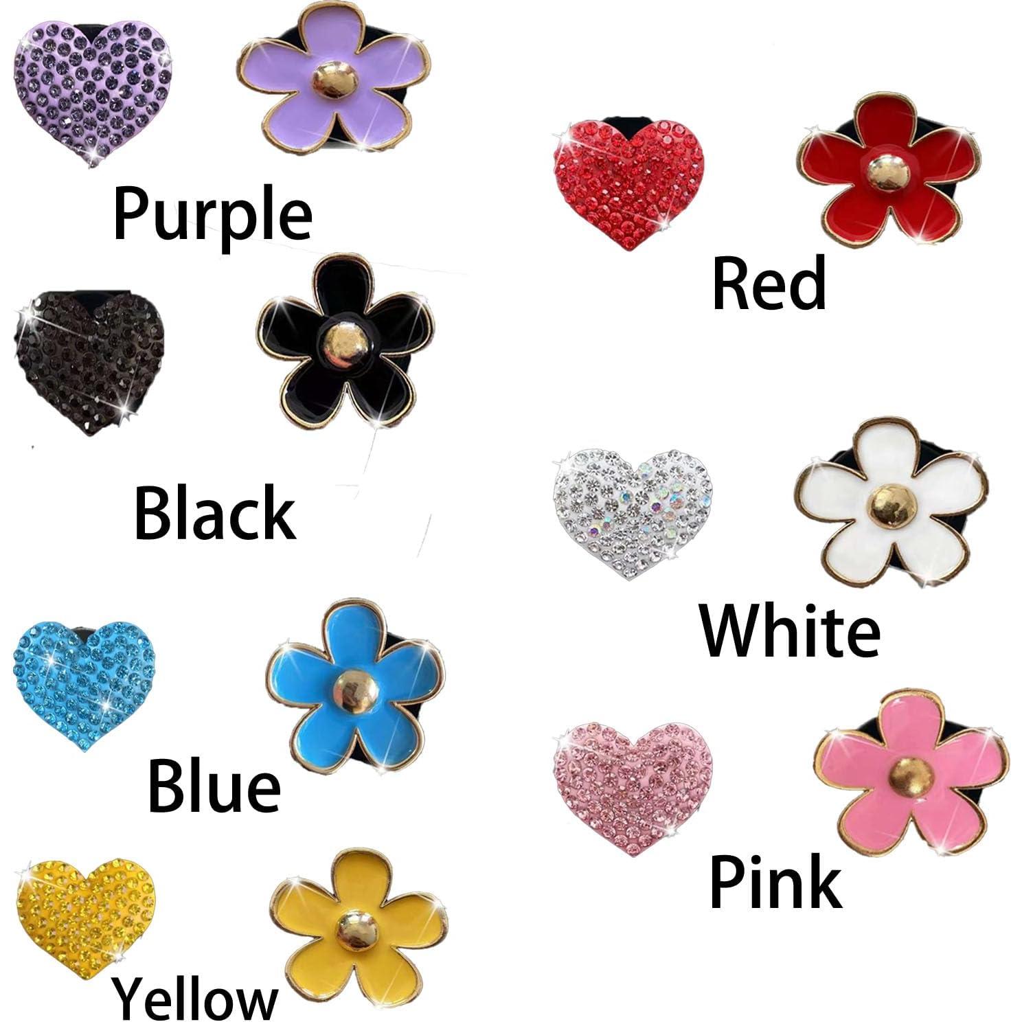 4 Clips de Ventilación de Aire EGBANG con Almohadillas Fragantes