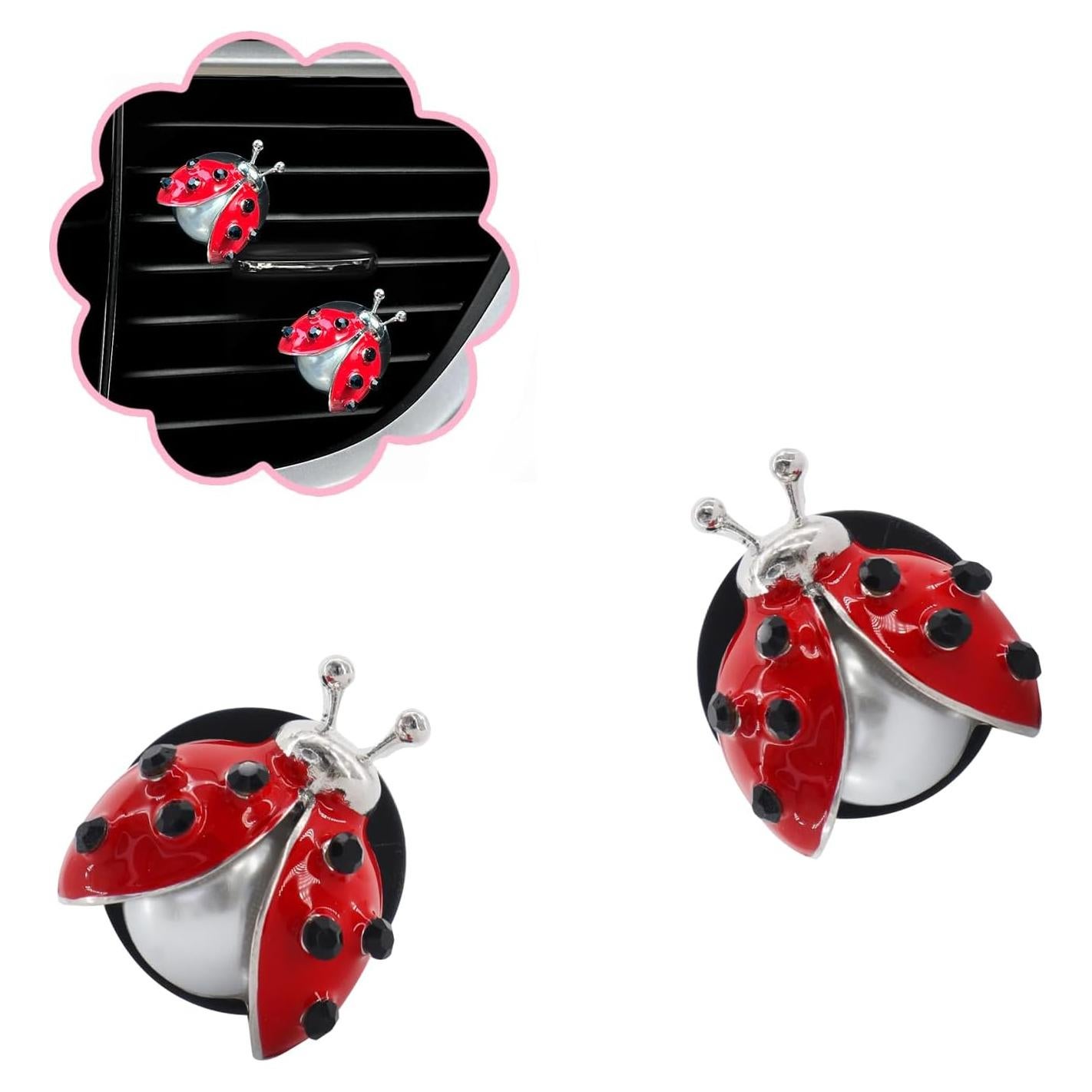 Clips de Ventilación de Coche Mariquita ORIESSE - 2 Piezas