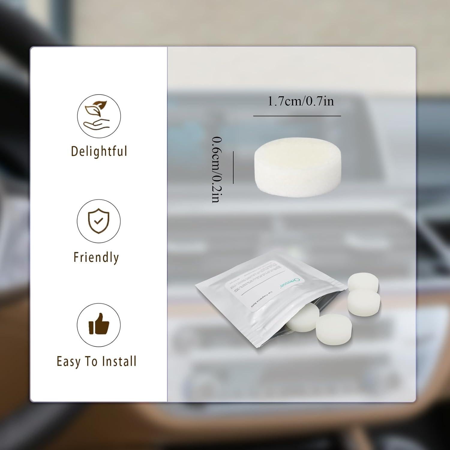 Recarga Ambientador de Coche ORIESSE Melocotón Miel 32pcs