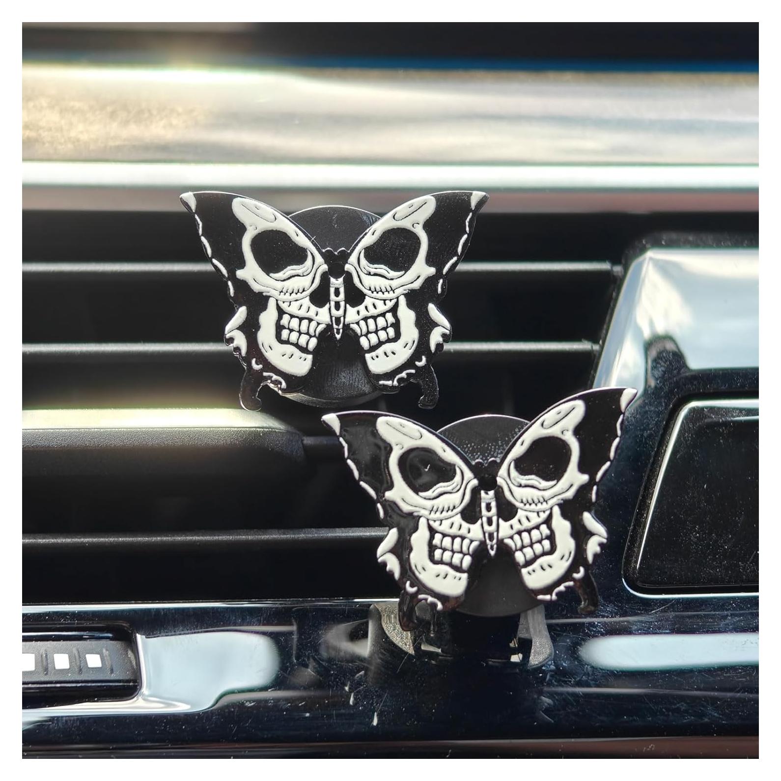 Clips Ambientadores para Auto LCWLJL Mariposa Negra 2 Pcs