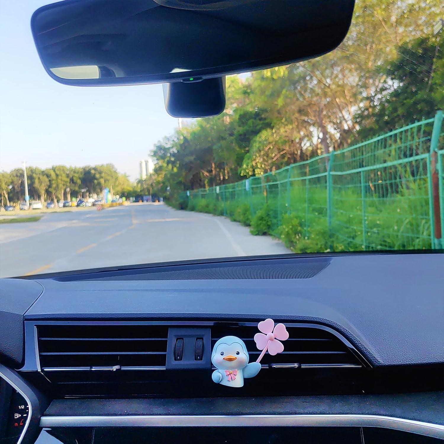 Difusor de Aire para Auto Motaney Pingüino 3D con Ventilador