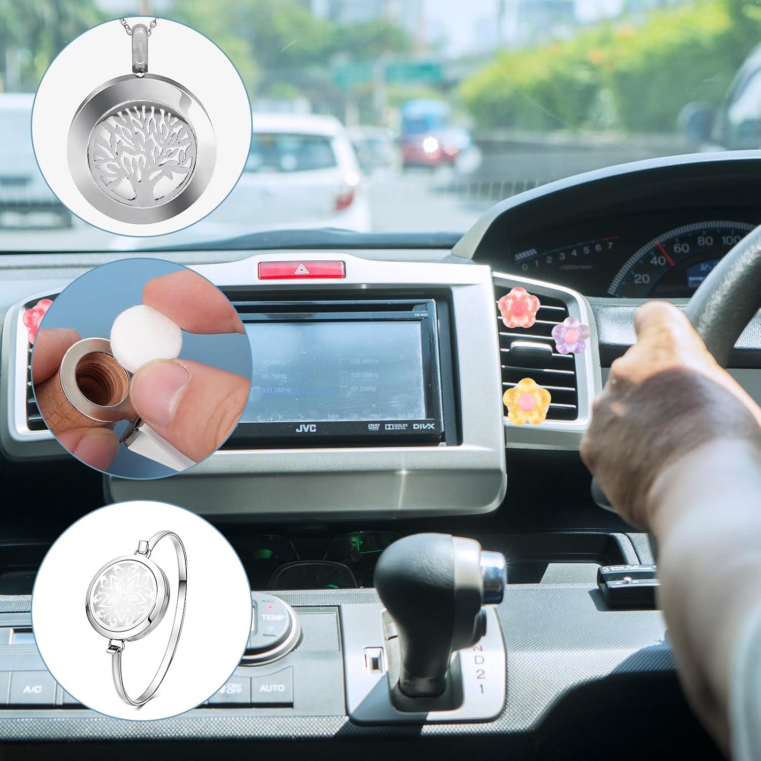 50 Almohadillas de Recarga para Ambientador de Coche JJUNW