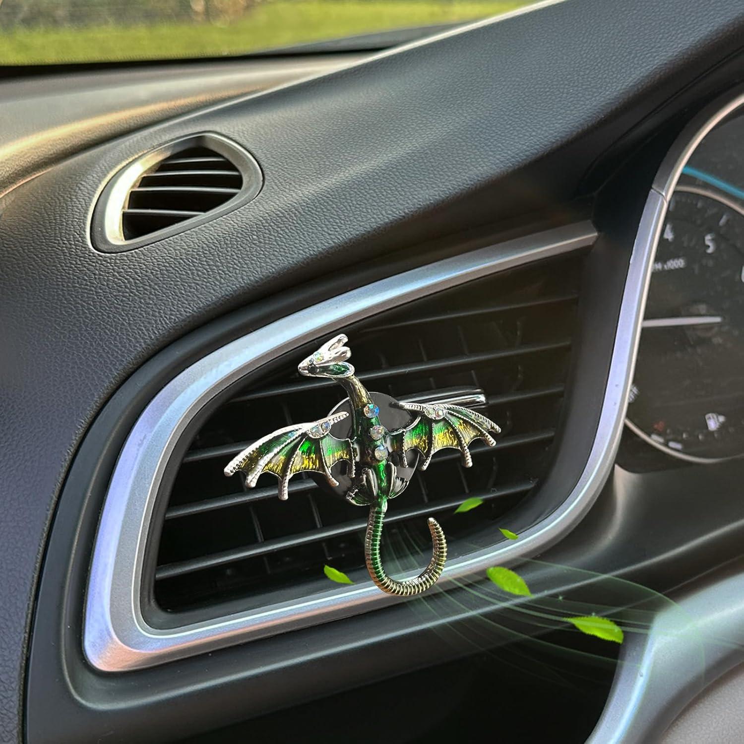 Clip de Ventilación Dragón Verde ORIESSE 2pcs Ambientador