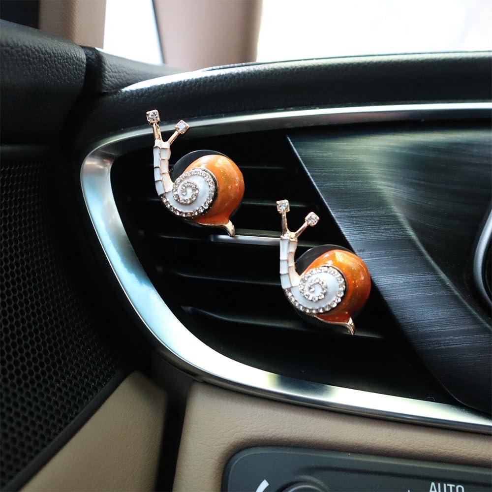 Clip de Ventilación de Caracol ORIESSE 2pcs Ambientador Recargable