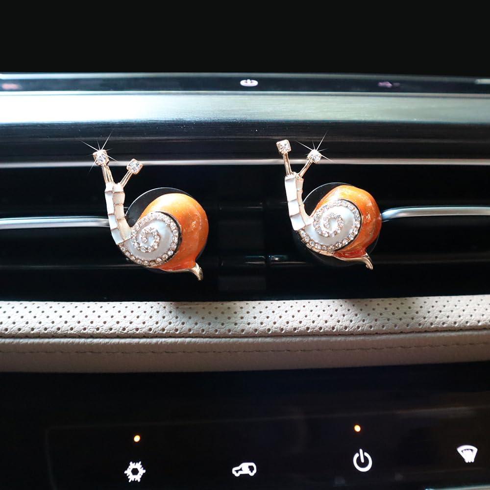 Clip de Ventilación de Caracol ORIESSE 2pcs Ambientador Recargable