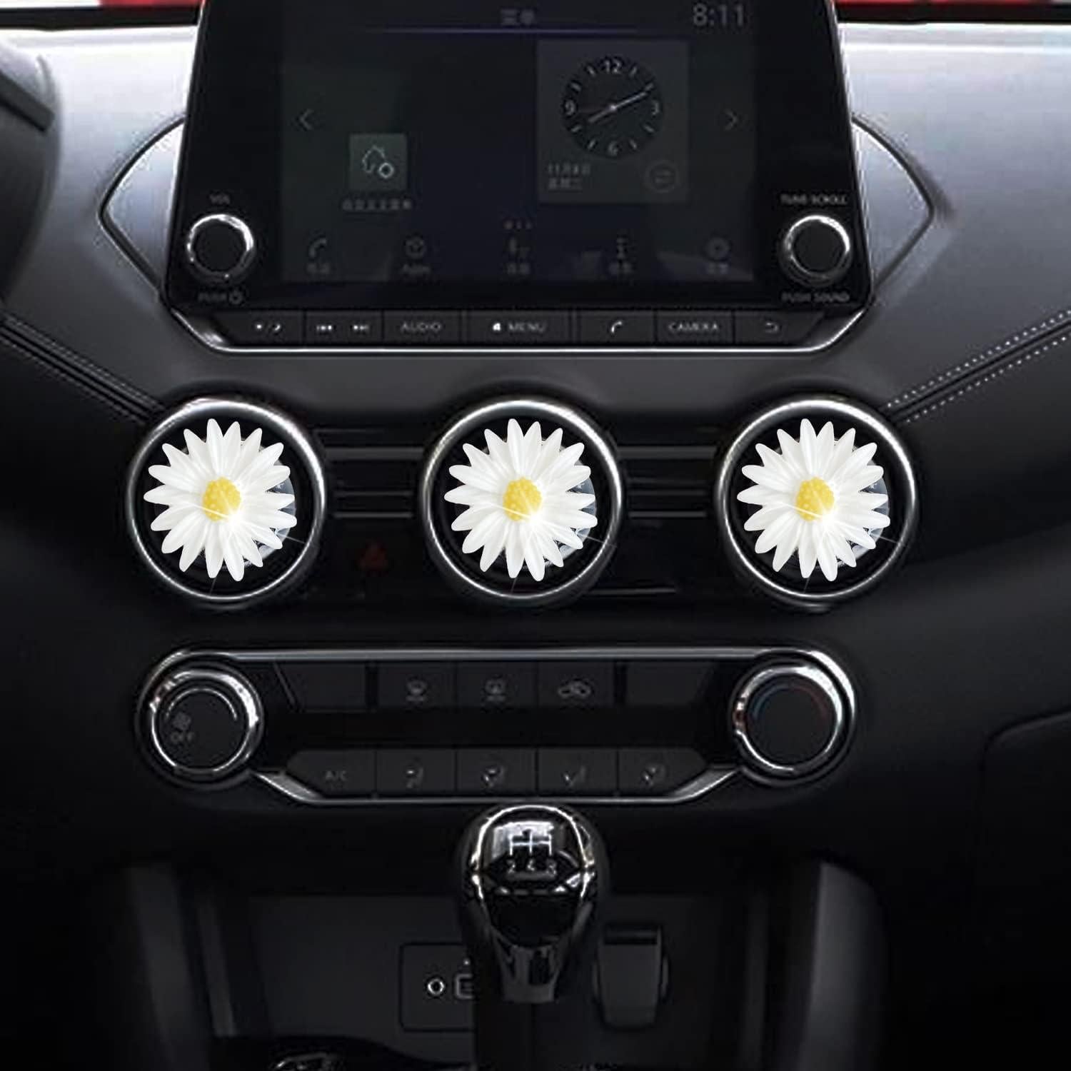 Clip de Perfume para Coche Maxtech Flores Lindas 3 Piezas