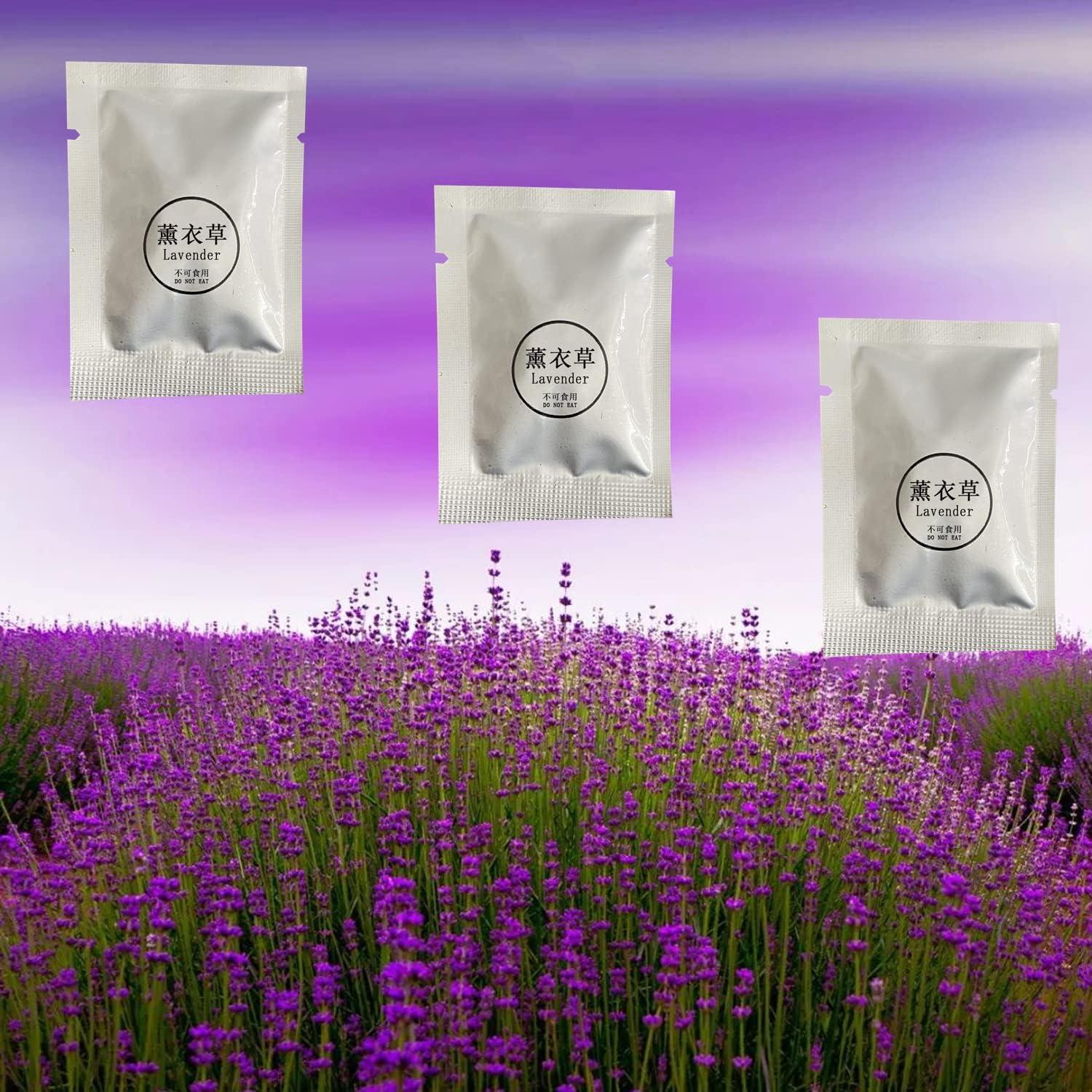 Paquete de 10 recambios de clip de ventilación Xinjincang - Lavanda