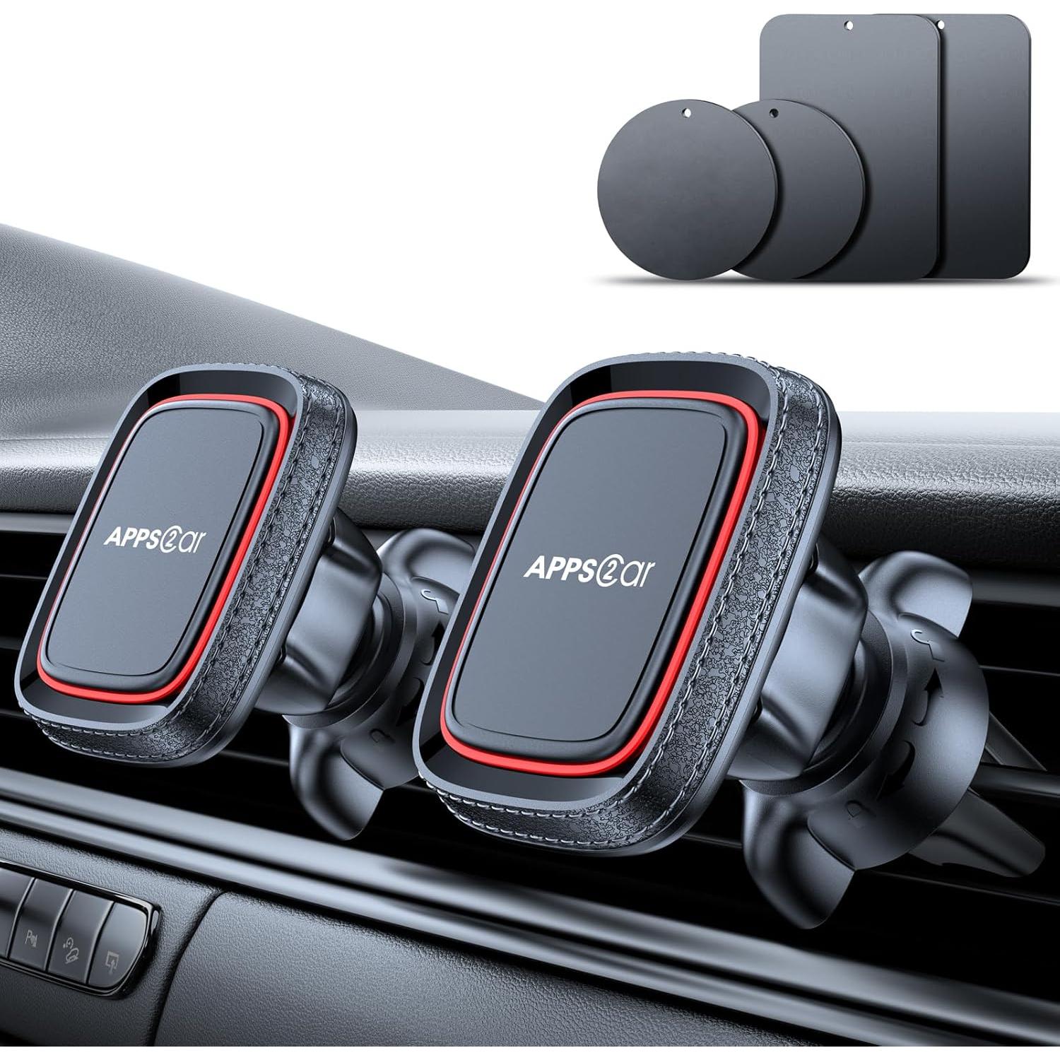 Soporte Magnético para Teléfono en Auto Wiiki-Tech M02pro-AV2S-2