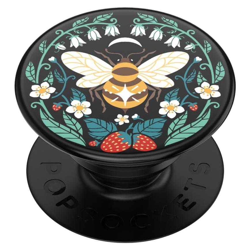 PopSockets Agarre para Teléfono Abeja Boho - Soporte Intercambiable