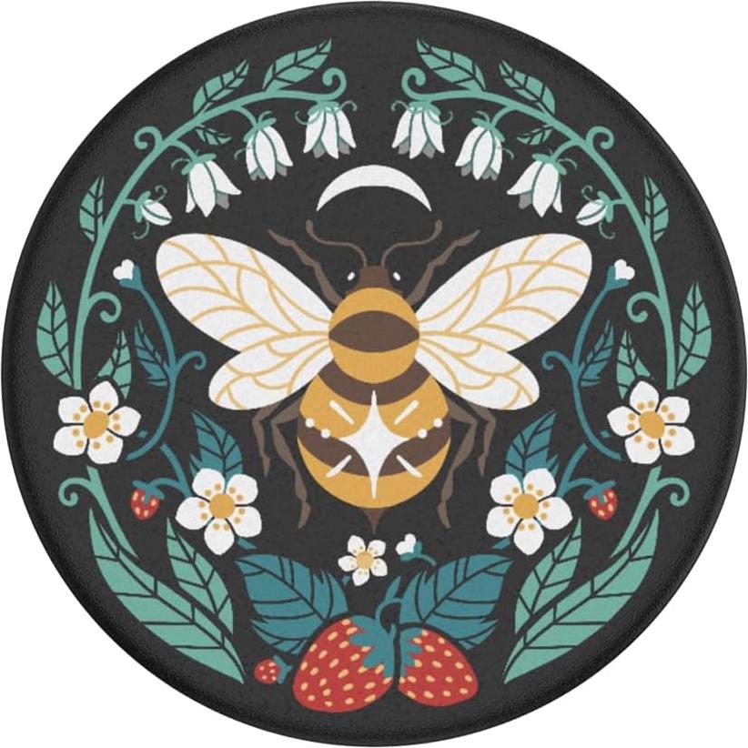 PopSockets Agarre para Teléfono Abeja Boho - Soporte Intercambiable