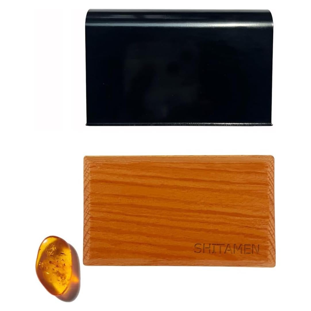 Ambientador de Auto SHITAMEN de Madera Ámbar - Kit Inicio