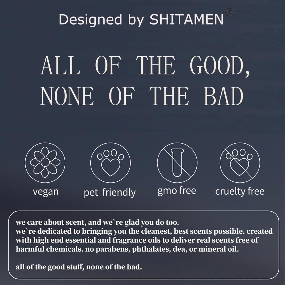 Ambientador de Auto SHITAMEN de Madera Ámbar - Kit Inicio