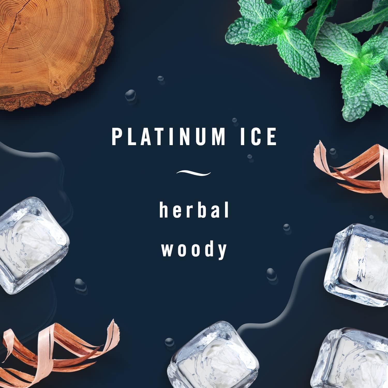 Febreze Clip de Aire Fresco para Auto Hielo Platino - 8 Unidades