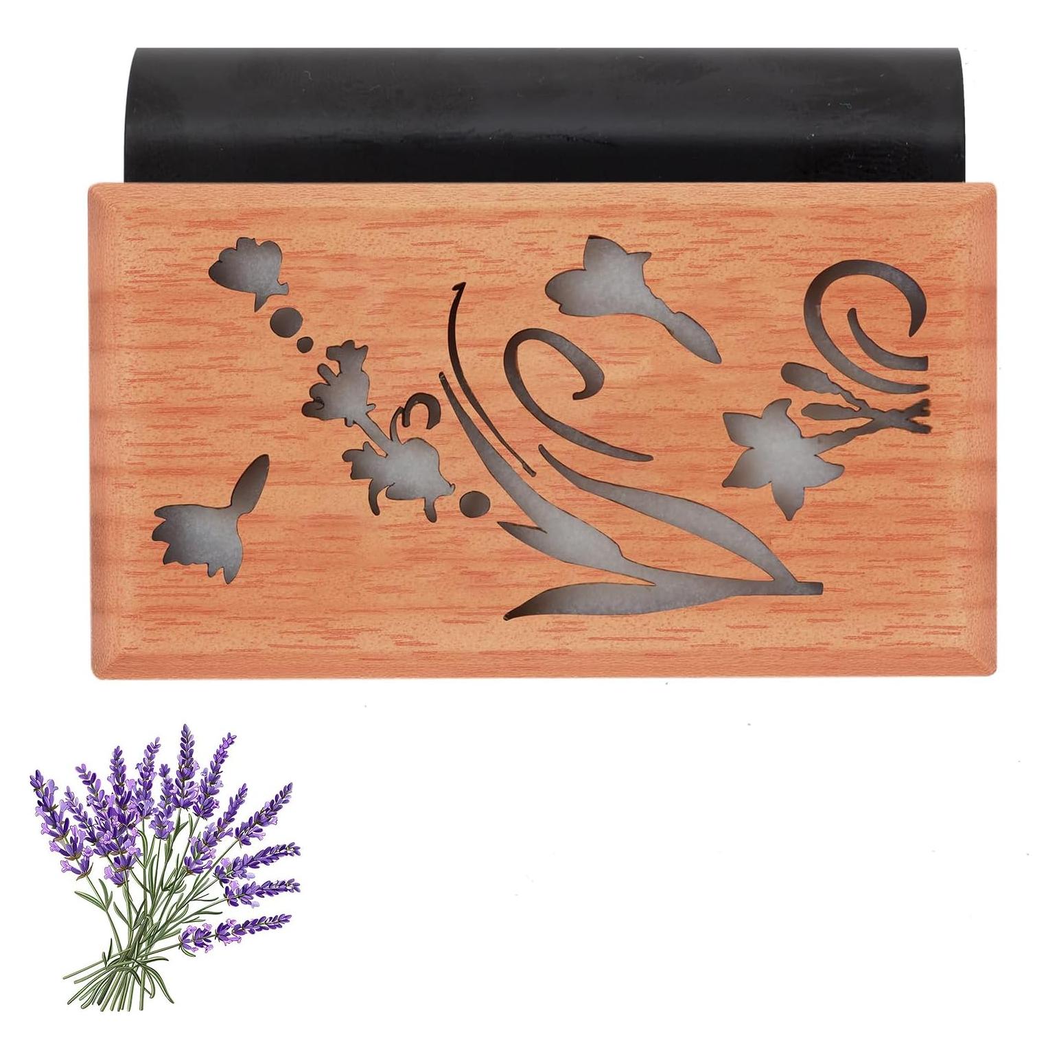 Ambientador de Auto ECOGREDA Lavanda - Clip de Visera, 30 días