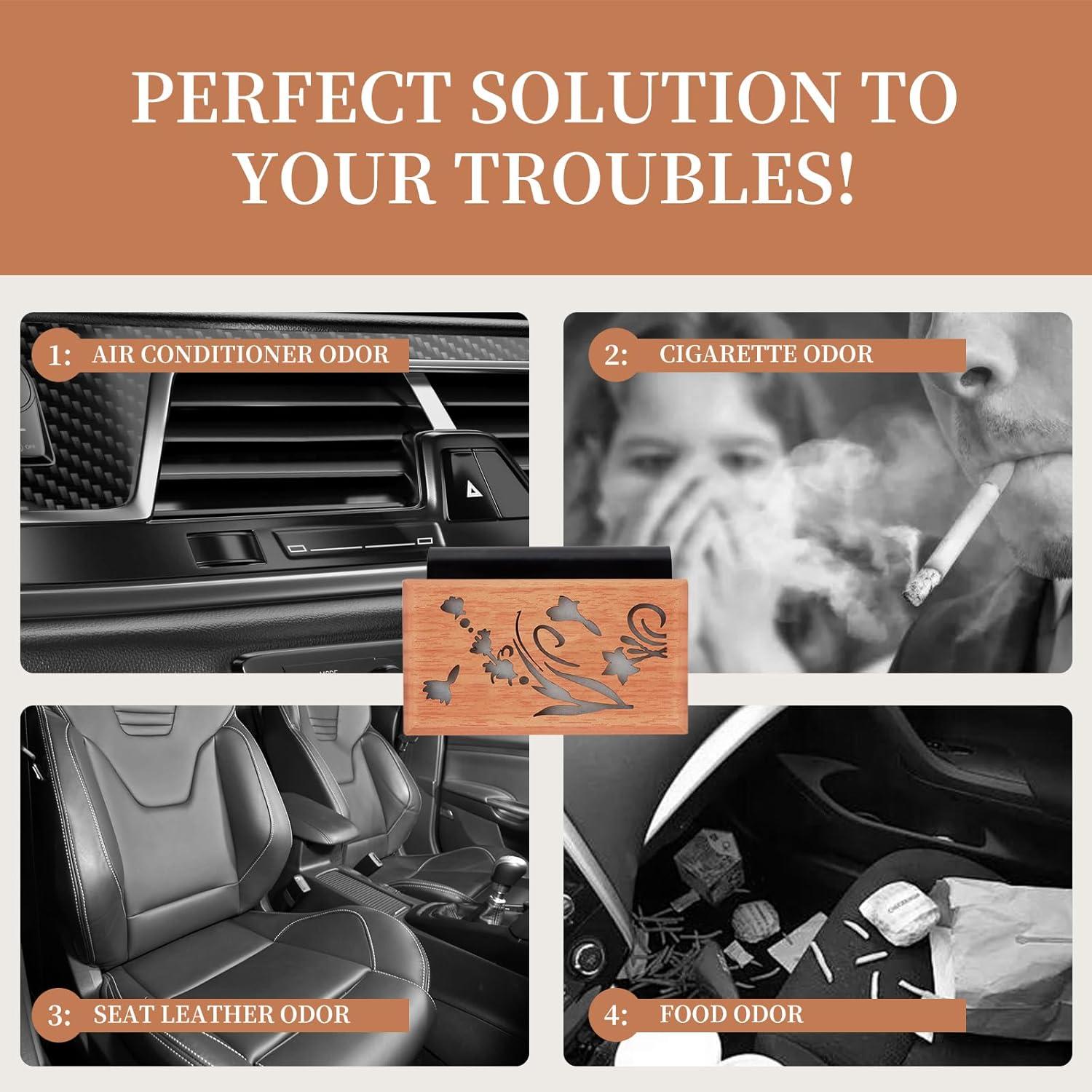 Ambientador de Auto ECOGREDA Lavanda - Clip de Visera, 30 días