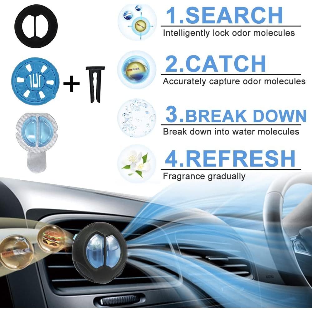 Ambientadores de Aire para Auto Frairsh Invierno 6 ct 5ml